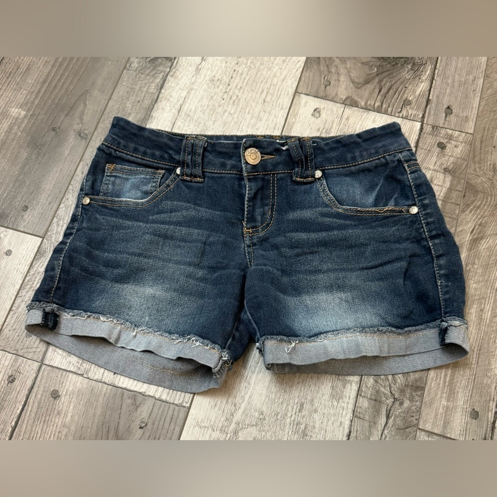 90’s Paris Blues Denim Shorts Y2K Jean Juniors 3